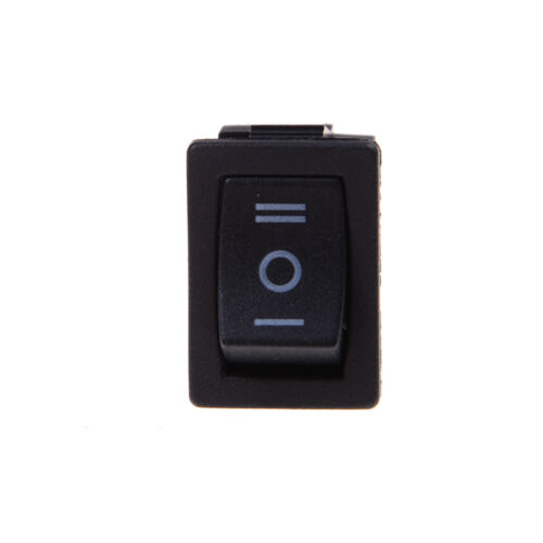 5 pcs SPDT On/Off/On Mini Black 3 Pin Rocker Switch AC 6A/250V 10A/125V  WS 