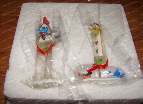 Backyard Bird Hotel/'s Dept. 56, Village Accessories 4057577 Set of 2