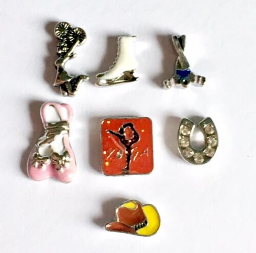 sports,games hobbies,cheer and dance  charms for your origami owl locket