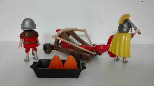 catapulta romana playmobil
