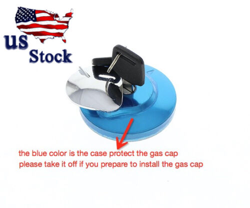 US Stock For Honda VTX1300R 2005-2009 CNC Gas Cap Vented Fuel Tank Gas Cover
