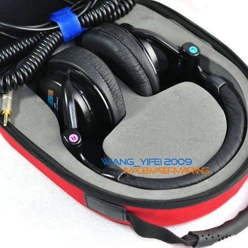 New Hard Case Bag Pouch Big Storge For TECHNICS RP-DH1200 DH 1200 Dj Headphones