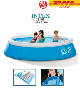 6ft x 20in INTEX Easy Set Inflatable Round Swimming Pool Above Ground FREE SHIP 