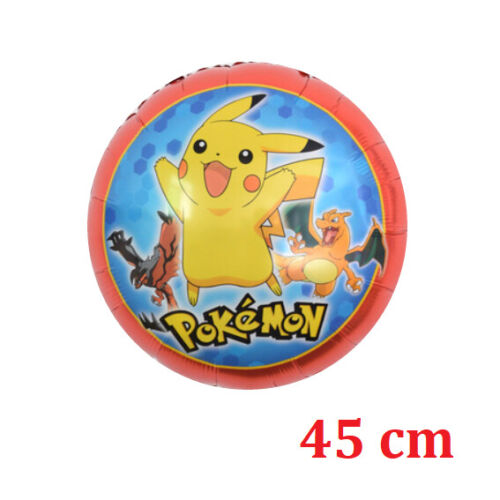 Pokemon Helium Folien Ballon Pikachu Glumanda Shiggy Kinder Geburtstag Junge Dec 