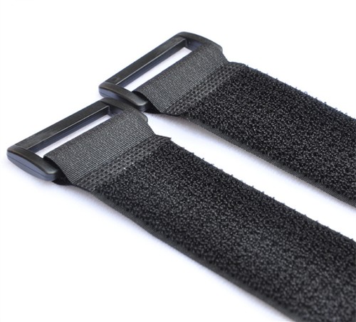 1pc 50 X 800 mm Hook /& Loop Cable Tie Nylon Strap wire Management 5 80CM Black