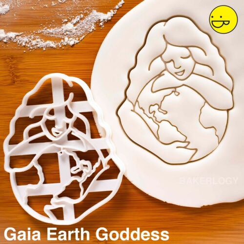 Gaia Earth Goddess cookie cutter Greek mythology Gaea planet mother neopagan 