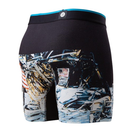 Position de nouveaux hommes Michael Kagan Moon Homme Boxer-pour femme Noir Bnwt