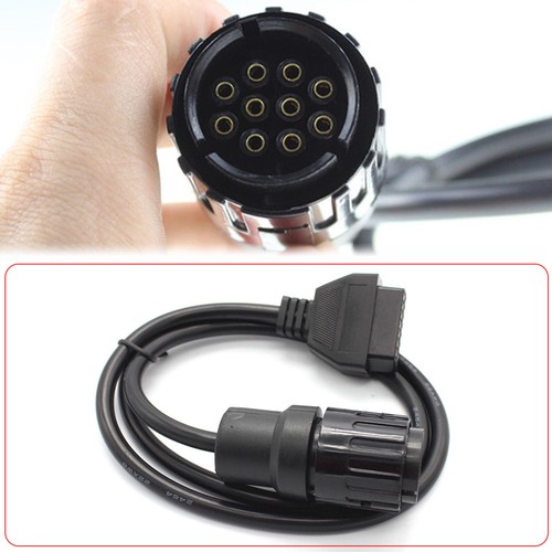 60/'/' Motorcycle 10 Pin Adaptor OBD2 Diagnostic Cable For BMW ICOM D Cable Superb