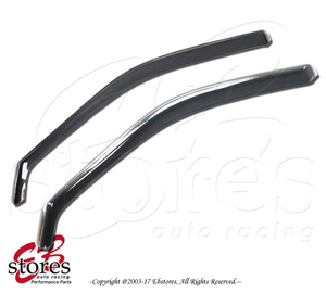 In-Channel Model Specific Window Visor 2pcs For Honda Prelude 1997-2001