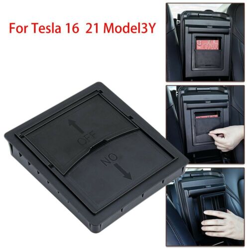 For Tesla Model 3 Y Mitte Konsole Organizer Armlehne-Versteckte Aufbewahrungsbox