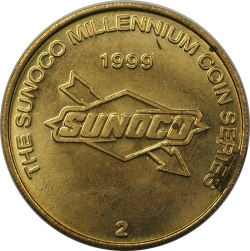 1999 Declaration of Independence Sunoco Millennium Coin Series Token
