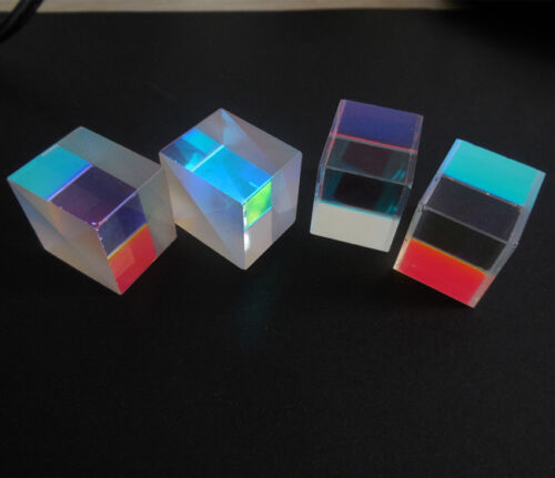 4 PCS X-Cube Prism Cross Dichroic RGB Combiner Splitter for Teaching
