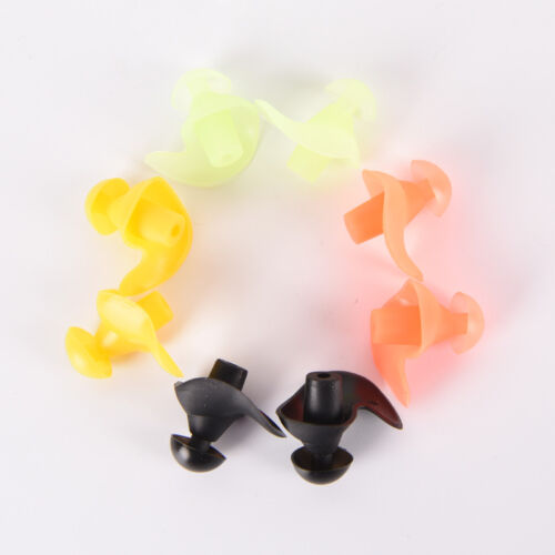 Black Silicone Adult Anti-Noise Soft Silicone Swimming Waterproof Ear plug SP