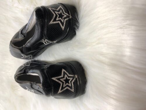 Details about  / MIA Black Slip-Ons with StarsNew
