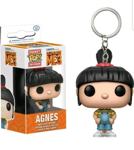 Keychain new Despicable Me 3 Agnes Pocket Pop