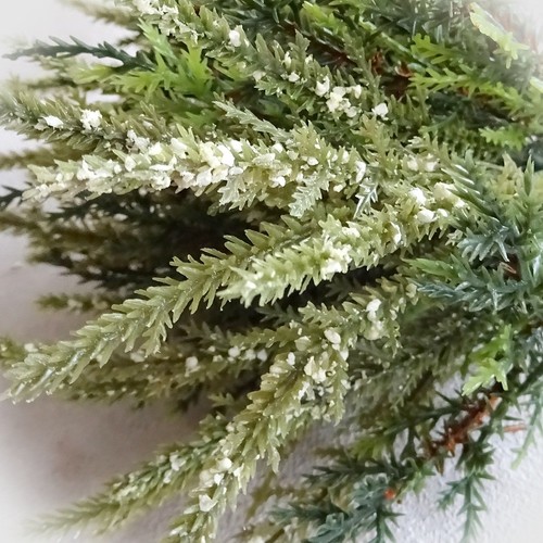 Künstliche Erika 30 Blüten Heidekraut Heide Busch Strauch Kunstpflanze wetterfes