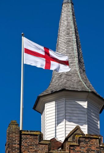 Flag of England 3x5 ft St George's Cross Red White English National Banner Saint 