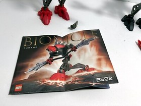 LEGO Bionicle LOT: Turahk 8592 + Vorahk 8591