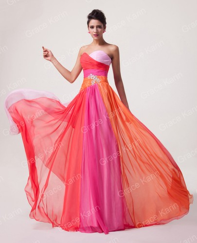 2016 Neu Vintage Lang Ballkleid Partykleid Cocktailkleid Abendkleider Maxi Kleid