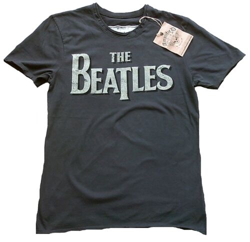 VIP Amplified Official the Beatles Logo Rock Star Vintage Design T-Shirt XL 54