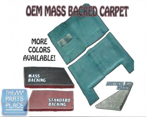 1961-64 GM B Body Mass Backed Molded Carpet for Automatic Transmission