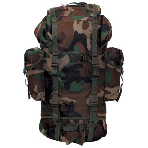 BW Military Tactical Outdoor Combat Patrol Large 65L Backpack Bag Color Options