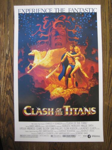 T1 - B2G1F Movie Collector/'s  Poster Print Clash of the Titans 11/" x 17/"