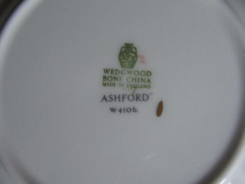 Wedgwood Ashford W4106 Pattern 6 x Tea Plates 6 inches 