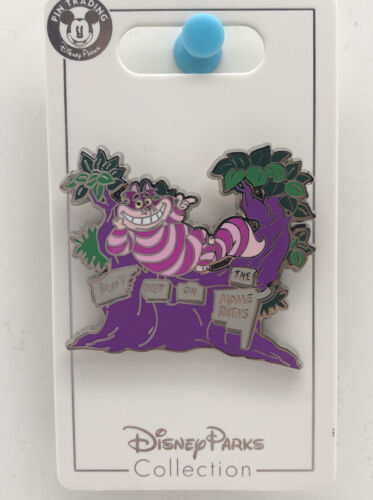 Cheshire Cat "Don't Step on the Mome Raths" New 2020 OE Disney Parks Pin Alice 