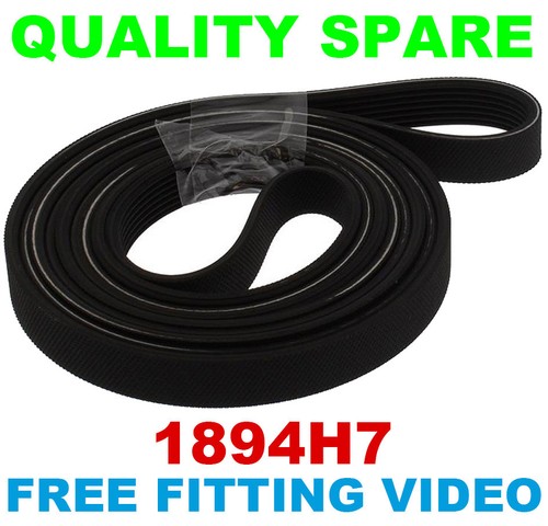 Hotpoint 9349W 9372W 9372W//1 9374W 9375P TL11P TL11W 1894H7 Secadora Cinturón