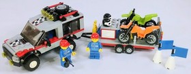 Lego City 4433 Dirt Bike Transporter Complete w/ Instructions (No Box) Year 2012