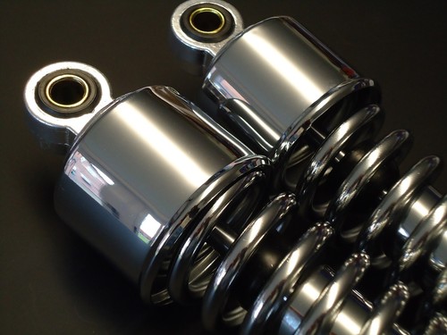 NEW Suzuki GT550 GT750 Rear Shocks 50mm Shroud Shock Absorbers GT 550 750