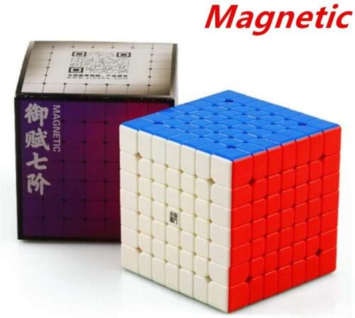YJ YuFu V2 M 7x7x7 Stickerless Magnetic Magic Cube Speed Cube Ship from USA