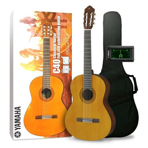 YAMAHA C40II Konzertgitarre Standard Pack NAT
