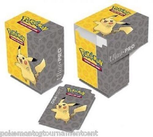 Pikachu Dividers Ultra Pro Pokemon Charizard Deck Box set Storage Holder 