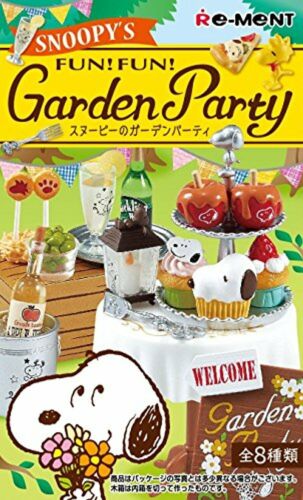 all 8 types SNOOPY/'s Garden Party BOX item 1 BOX = 8 pieces