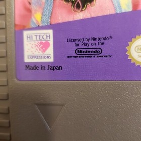 Nintendo Entertainment System BARBIE MATTEL NES 8V USA Video Game 1985