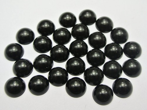 100 Half Pearl Bead 12mm Flat Back Round Gems Scrapbook Craft Pick Your Color