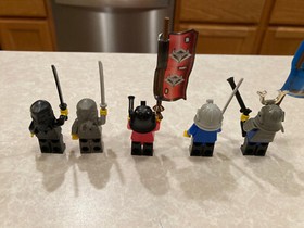 LEGO Minifigure Ninja Knights 4805 cas048 cas049 cas053 cas055 cas056 COMPLETE
