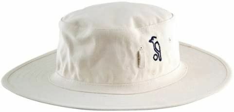 Kookaburra Sun Hat in Neutral with Wide Brim Comfortable Integral Towel Band XL