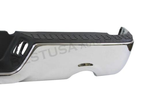 For 09-17 Ram 1500 Rear Step Bumper Chrome Assy W//O Sensor W// Dual Exhaust