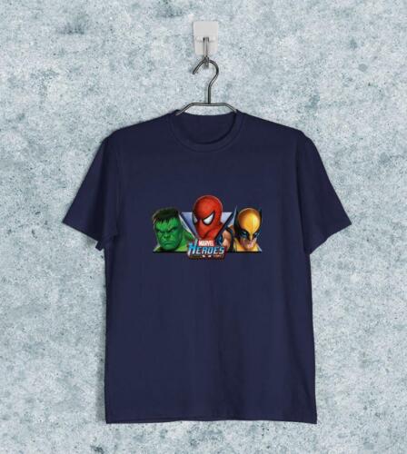 Marvel Super Heroes T-shirtChoose ColorBoys Girls Kids Toddler TS200