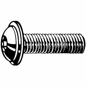 51028050025 Gewindeschrauben Halbrundkopf niedrig M5 x 25 Edelstahl A2
