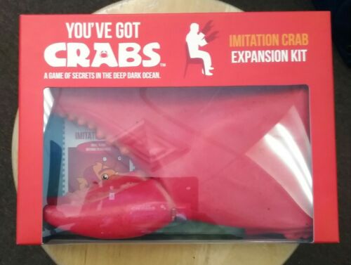 You've Got Crabs Game by Exploding Kittens IMITATION CRAB EXPANSION 