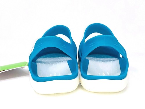 11 NEW Crocs Swiftwater Wave Sandals Electric Blue Womens size 6 8