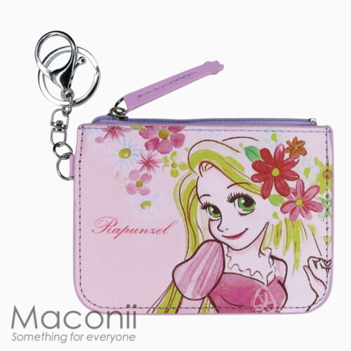 Rapunzel Card Coin Holder Keyring Small Pouch Name Tag ID Princess Tangled