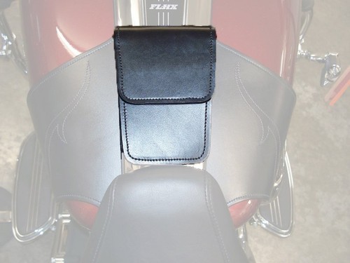 LEATHER POCKET for FULL LENGTH HARLEY CONSOLE