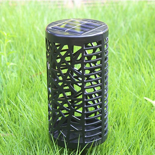 Solar LED RGB Solarleuchte Rasen Strahler Gartenstrahler Landschaft Solarlampe