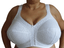 BH ohne Bügel Gr.90 J,K,L,M Spitze Beige
