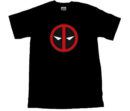 Deadpool Logo Cool T-SHIRT ALL SIZES # Black